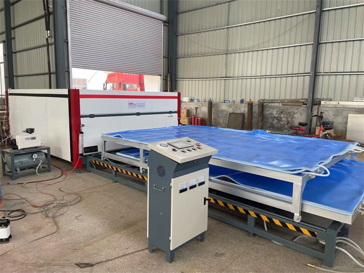 glass laminating machine 4